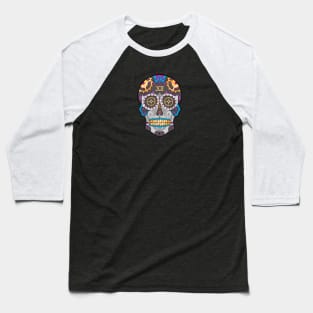 Clockwork Sugar Skull Baseball T-Shirt